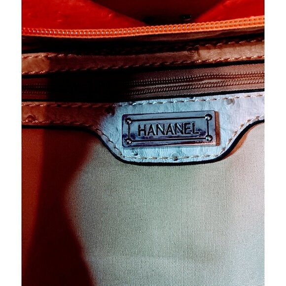 Hananel Wood Handle Tote Purse - Picture 6 of 12